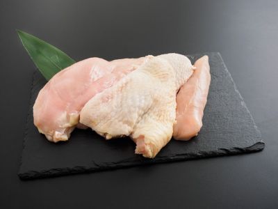 【銘柄鶏】播州百日どり 「もも肉・むね肉・ささみ」精肉半身セット 真空パック